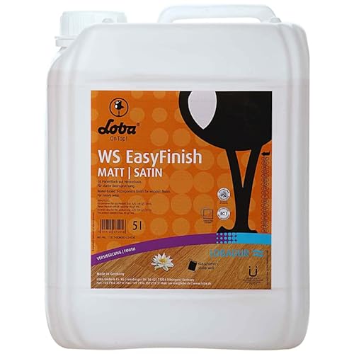 LOBADUR® WS EasyFinish, Kork und Parkettlack auf wasserbasis, für starke Beanspruchung (2,5 Liter, Matt) von uficell