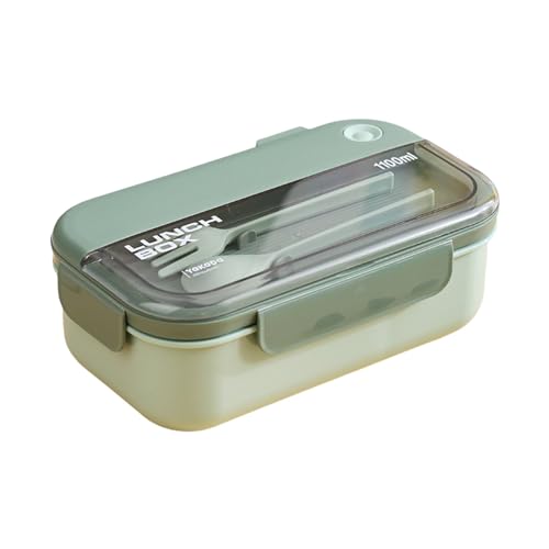 ulafbwur Bento Box 1 Set Lunchbox Fach Design Große Kapazität Lebensmittelqualität Glatte Oberfläche Mikrowellengeeignet Bento Box für Schule Essensbox Lunchbehälter von ulafbwur