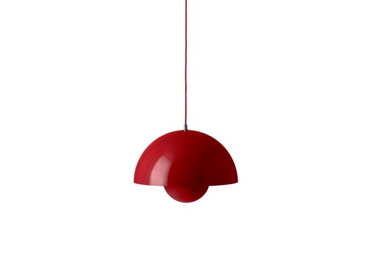 &Tradition - Flowerpot VP7 Pendelleuchte Vermilion Red von &Tradition