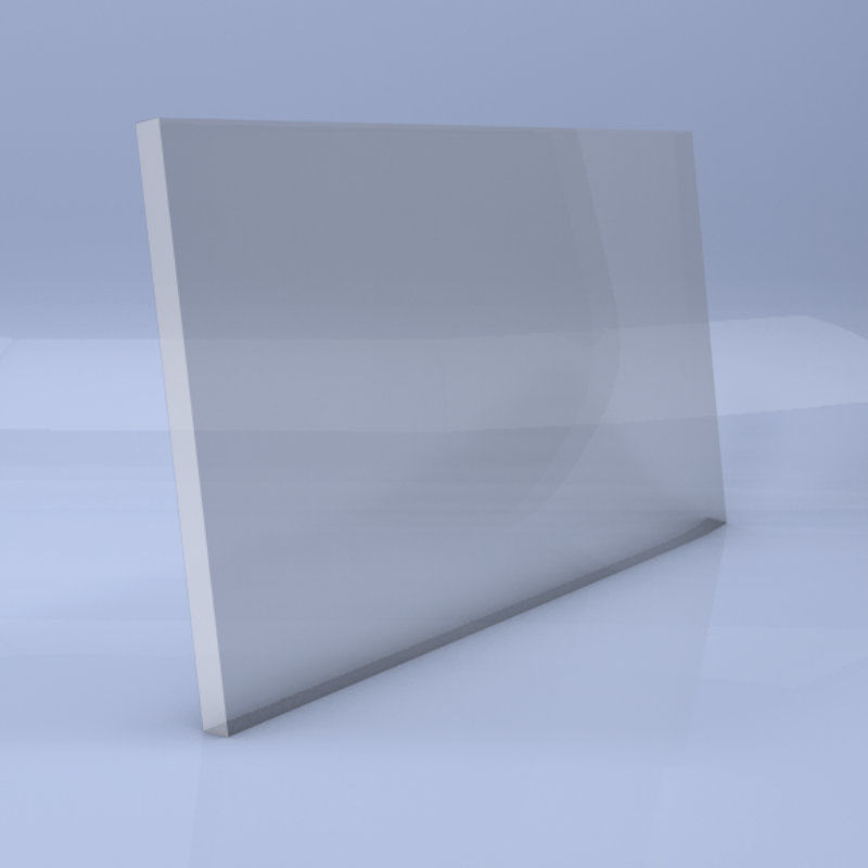 Polycarbonat Massivplatte glatt 4,00 mm Stärke 2050 x 3050 mm von Friedrich von Lien AG
