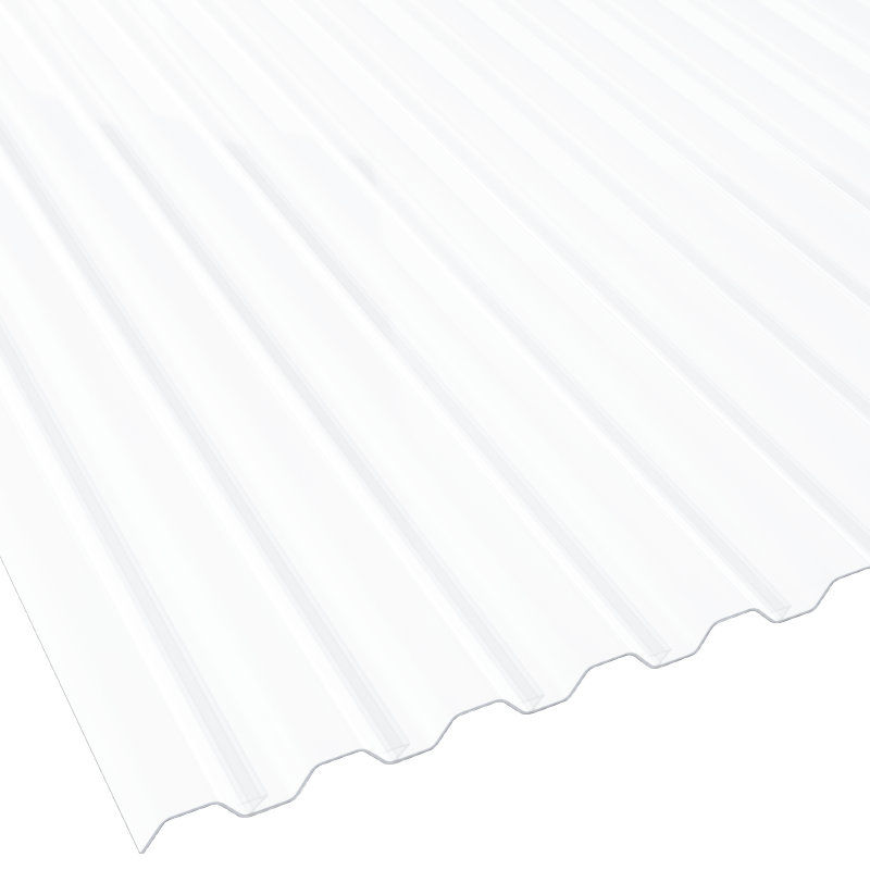 Terrassendach Komplettset Spundwand 76/18 Polycarbonat 0,9 mm weißopal von Friedrich von Lien AG