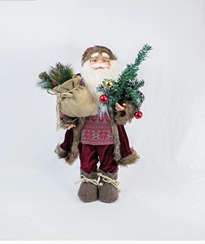 vom Pullach Hof Weihnachtsmann Deko Figur 60cm Nikolaus Weihnachten Weihnachtsdeko (#7938 Karl) von vom Pullach Hof