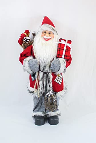 vom Pullach Hof Weihnachtsmann Deko Figur 60cm Nikolaus Weihnachten Weihnachtsdeko (#7944 Alois) von vom Pullach Hof