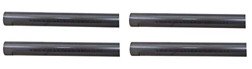 well2wellness® PVC Rohr 63mm PVC Druckrohr 63mm 10 bar - 4 x 1 Meter von well2wellness