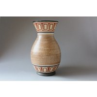 Vintage Vase Keramik, Boho Blumenvase Germany von wohnraumformer