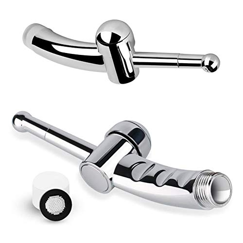 Bidet Handbrause, Hand-Bidet-Sprayer für Toilette, Einstellbarem Druck Chrom Bidet für WC, Persönliche Hygiene and Windelreinigung von xocome