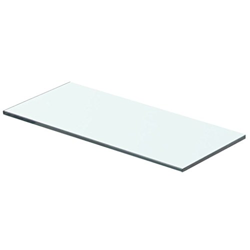 yorten Regalboden Glas Transparent Glasboden Einlegeboden Glasablage Glasregal Ersatzteile 8 mm (40 x 12 cm) von yorten