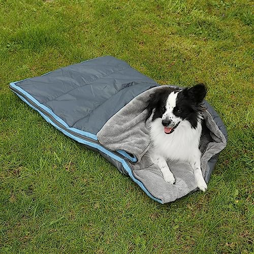 your GEAR Lodi - 3-in-1 Hundeschlafsack Hundedecke Hundehandtuch 100x60 / 120x100 cm weich warm waschbar von your GEAR