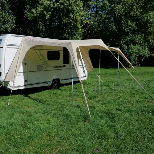 your GEAR Scilla TC Caravan Tarp - Wohnwagen Sonnensegel 400 x 250 cm, Sonnendach, Sonnenvordach, Wohnmobil von your GEAR