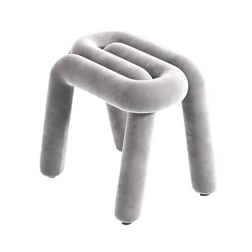 zxhrybh Geformter Hocker Schminktisch, Moderner Geometrischer Schminktisch Stuhl, Kreativer Stuhl Schminktisch, für Schminkzimmer oder Wohnzimmer, Schlafzimmer (Color : A-8) von zxhrybh