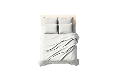 0Bed Bettlaken für Doppelbett cm. 260x290 Bianco von 0Bed