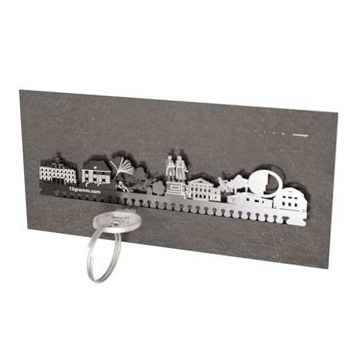 Weimar Skyline Schlüsselbrett – Stilvolles Design, praktische Schlüsselaufbewahrung, ein Must-Have für Weimar-Fans – Geschenk und Souvenir! von 13gramm