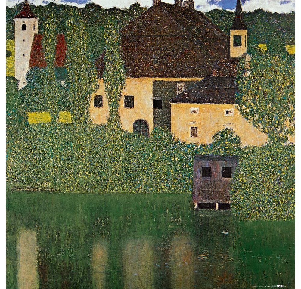 1art1 Kunstdruck Gustav Klimt - Schloss Kammer Am Attersee I, 1910 von 1art1