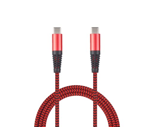 2GO USB Ladekabel/Datenkabel USB Type-C auf USB Type-C 100cm, rot von 2GO