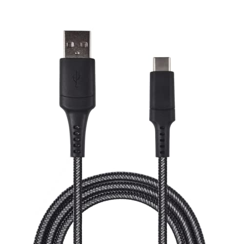 2GO USB Ladekabel Xtreme-schwarz-100cm für USB Type C 3.1 von 2GO