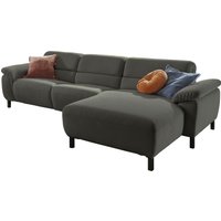 Places of Style Ecksofa "Trapani L-Form", mit teilmotorischer Relaxfunktion und klappbaren Armlehnen von Places Of Style