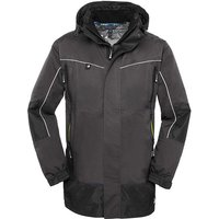 4PROTECT® 33074XL 4PROTECT® Wetterschutz-Jacke PHILLY grau/schwarz Wette von 4PROTECT