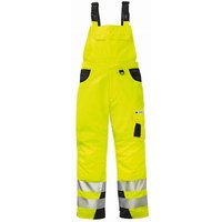 4PROTECT® 3836 Gr. 70 4PROTECT® Warnschutz-Latzhose ALABAMA leuchtgelb/grau von 4PROTECT