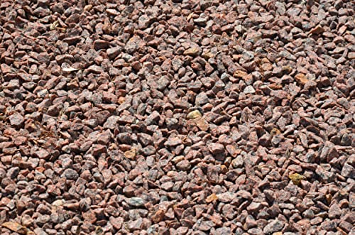 4myBaby Best for Garden Granit Ziersplitt rot 5-8 mm umweltfreundlich klein Kies Splitt Natur bunt für Beete, Wege & Gartenteiche Zierkies 10 kg-500 kg zur Auswahl (100 kg) von 4myBaby