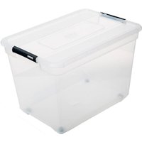 Durchsichtige plastikbox 100l solutions+ (lösungen+) - transparent - 5five von 5FIVE