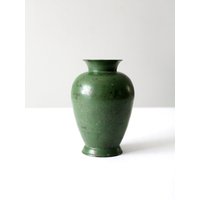 Antik Lackierte Metall Vase von 86home