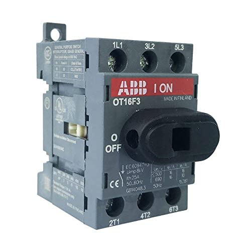 abb-entrelec OT16 °F3 – Schalter secciónador 3 pol 25 A 16/16 A/A von ABB