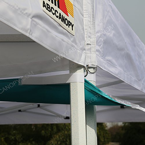 ABCCANOPY Baldachin Zubehör 3 Fuß Baldachin Regenrinne / Lichtrinnen für 3 x 3 m Baldachin, Pop-Up-Zelt. türkis von ABCCANOPY