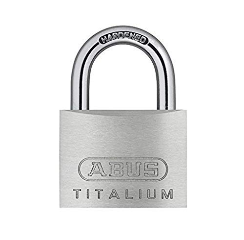 ABUS 54TI/50 54 Lock Tag Vorhängeschloss Vorhangschloss, silber von ABUS