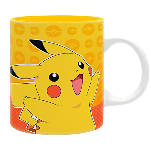 ABYSTYLE Pokemon Comic Strip 320 ml Tasse, Schwarz von ABYSTYLE