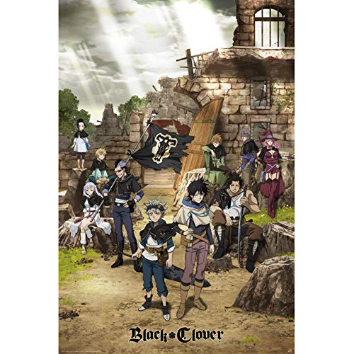 ABYstyle - Black Clover - Black & Yuno Taurus Company Poster (91.5x61) von ABYSTYLE