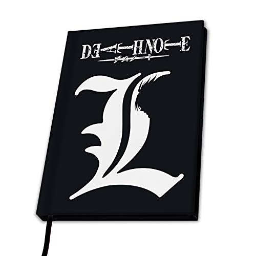 ABYstyle - Death Note - Notizbuch A5 -L, schwarz, unisex, 3665361012702 von ABYSTYLE