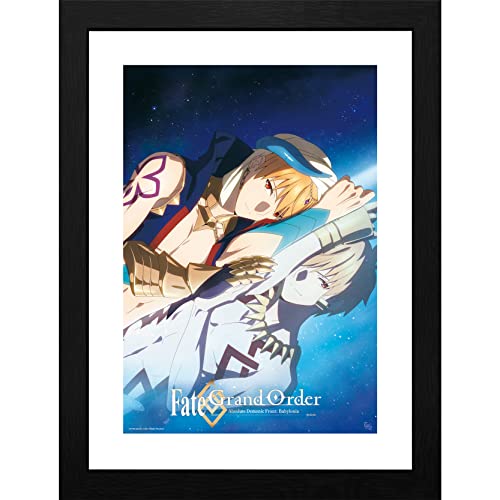 GB eye Fate/Grand Order Gilgamesh 30 x 40 cm großer gerahmter Sammlerdruck von ABYSTYLE