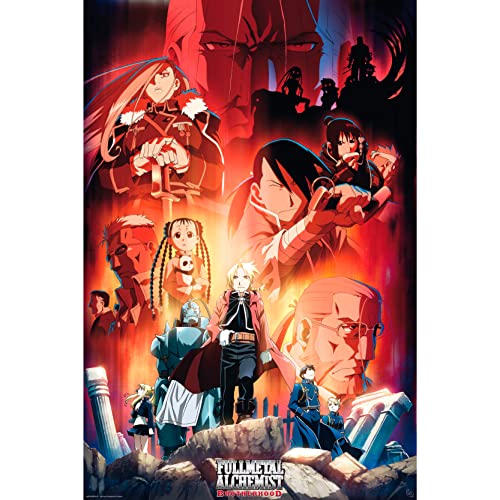 GB Eye Í Full Metal Alchemist Poster Key Art von ABYSTYLE