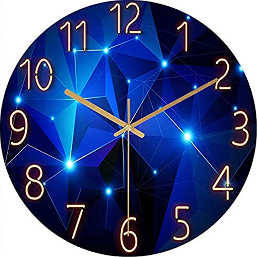 ACCSHINE Wanduhr Ohne TickgeräUsche Lautlos Modern 30cm Quarz Groß Batterie Betriebene Wanduhr Einfach zu Lesen für Zimmer Zuhause KüChe Schlafzimmer BüRo Schule von ACCSHINE