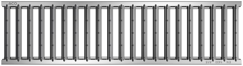 ACO Stegrost Galaline 0,5 m silber von ACO