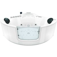 Acquavapore - Whirlpool Pool Badewanne Eckwanne Wanne W60H-SC 140x140cm mit Tür Walk-in-Pool aktive Schlauch-Reinigung Acquavapore - Whirlpool Pool Badewanne Eckwanne Wanne W60H-SC 140x140cm mit Tür Walk-in-Pool aktive Schlauch-Reinigung von ACQUAVAPORE