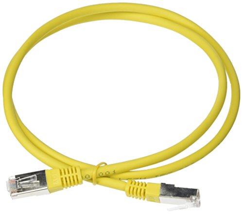 ACT Advanced Cable Technology CAT5e FTP, Mantel LSZH und halogenfrei (ib7801) 1 m gelb Netzwerk-Kabel von ACT