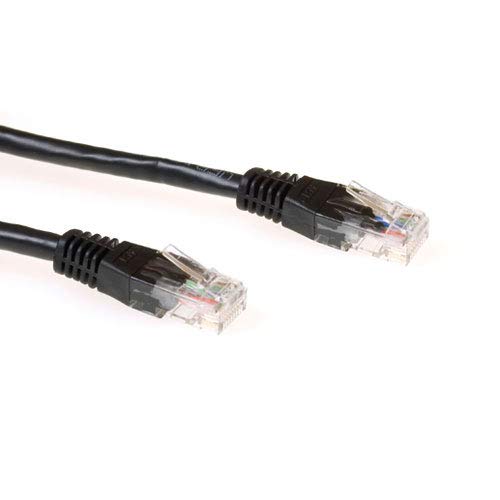 CAT6A U/UTP Black 7.00M von ACT