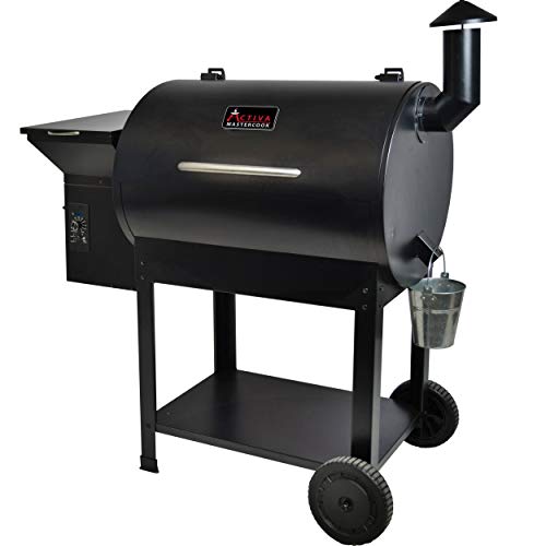ACTIVA Smoker Grill El Paso I Pellet Smoker mit automatischer Pelletzuführung & Thermometer I Edelstahl-Grill für BBQ & Räuchern ACTIVA Smoker Grill El Paso I Pellet Smoker mit automatischer Pelletzuführung & Thermometer I Edelstahl-Grill für BBQ & Räuchern von ACTIVA