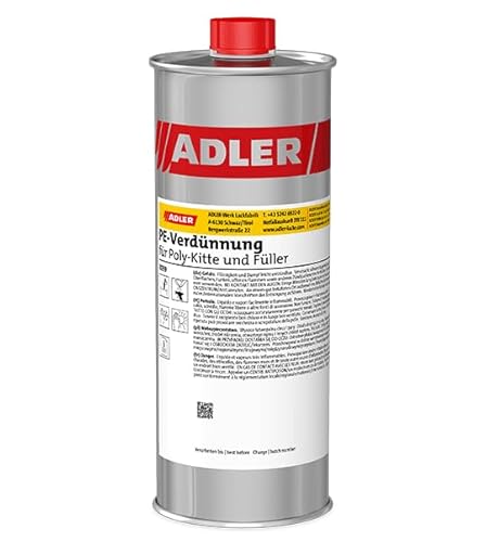 ADLER PE-Verdünnung 1Liter, für Poly-Kitte und Füller von ADLER