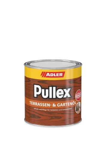 ADLER Pullex Bodenöl 750ml Lärche Öl Holzöl für Terrasse Holzschutz Farblos (zum Aufhellen) 750ml von ADLER