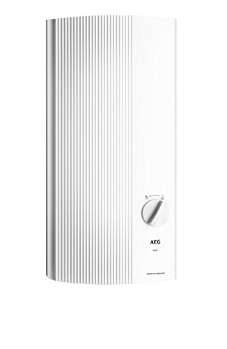 AEG elektronischer Durchlauferhitzer DDLE EASY 18 kW, einfache Temperaturwahl durch 2 Festtemperaturen 42°C (Dusche) und 55°C (Küchenspüle),Festanschluss 400V, VDE geprüft, 228840 AEG elektronischer Durchlauferhitzer DDLE EASY 18 kW, einfache Temperaturwahl durch 2 Festtemperaturen 42°C (Dusche) und 55°C (Küchenspüle),Festanschluss 400V, VDE geprüft, 228840 von AEG