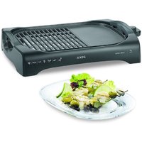 Tischgrill TG340 Easygrill Elektrogrill mit spülmachinefeste Grillfläche - Schwarz - AEG von AEG