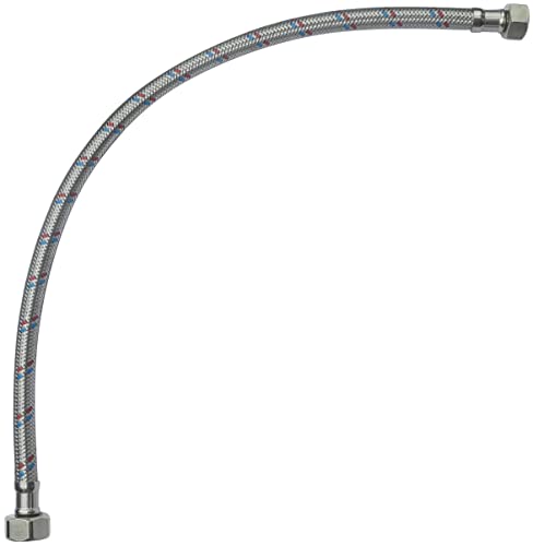 AERZETIX - C50994 - Flexibler anschlussschlauch - flexschlauch - 500mm - 1/2" weiblich - 3/8" weiblich - wasserhahn gesundheitlichen mischbatterie küche badezimmer sanitär AERZETIX - C50994 - Flexibler anschlussschlauch - flexschlauch - 500mm - 1/2" weiblich - 3/8" weiblich - wasserhahn gesundheitlichen mischbatterie küche badezimmer sanitär von AERZETIX