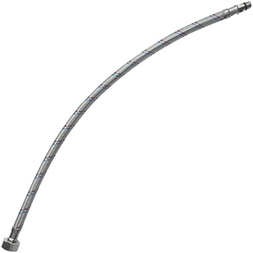 AERZETIX - C51095 - Schlauchleitungen für mischbatterie weiblich 1/2'' - männlich M10 - länge 500mm - flexible verbindung badezimmer küche - flexibel sanitärarmatur - armaturenschlauch AERZETIX - C51095 - Schlauchleitungen für mischbatterie weiblich 1/2'' - männlich M10 - länge 500mm - flexible verbindung badezimmer küche - flexibel sanitärarmatur - armaturenschlauch von AERZETIX