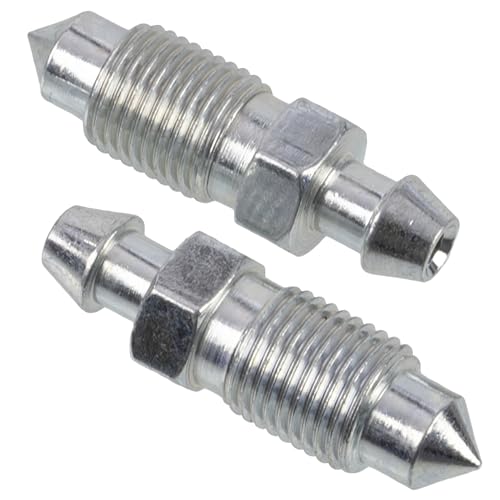 AERZETIX - C71232 - Satz von 2 Ventilen Entlüftungsschraube M10x1 - kompatibel mit Nissan Renault Bmw Toyota Lancia Mercedes-Benz Opel Audi Mitsubishi Hyundai Fiat Vw Honda - OE-Nummern 4D0615273 AERZETIX - C71232 - Satz von 2 Ventilen Entlüftungsschraube M10x1 - kompatibel mit Nissan Renault Bmw Toyota Lancia Mercedes-Benz Opel Audi Mitsubishi Hyundai Fiat Vw Honda - OE-Nummern 4D0615273 von AERZETIX