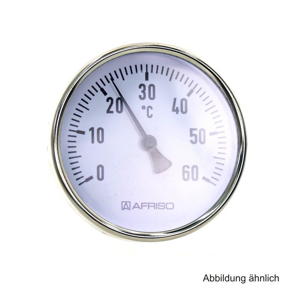 AFRISO Rohrverbinder AFRISO Bimetall-Thermometer BiTh100ST 0/60°C Ø100 x 100 mm, 63871 von AFRISO