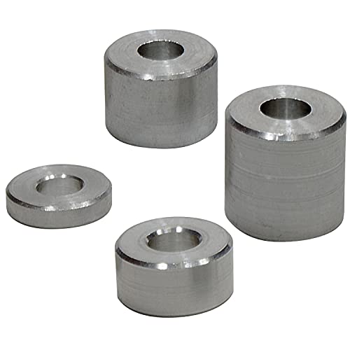 Distanzhülsen 15x11x50 mm (8 Stück) aus Edelstahl A2 Madenschrauben Abstandshülsen Distanzbuchsen Edelsahlhülse Abstandsbuchsen Abstandhalter Rohrbuchse | AG-BOX® von AG-BOX