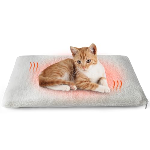 Aidiyapet Selbstheizende Decke für Katzen & Hunde, Katzenbett Flauschig & Weich, Heizdecke Katze, Katzen Wärmedecke, Selbstwärmende katzendecke 60 x 45 cm von Aidiyapet