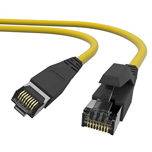 AIXONTEC 1m Cat.7 Ethernet LAN Patchkabel flexibel 10 GbE Netzwerkkabel Aussenbereich Outdoor LAN Kabel RJ45 Ethernetkabel Cat.6A 10 Gigabit PUR Außenmantel UV Beständig - Made in Germany von AIXONTEC